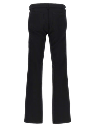 Black Virgin Wool Pants