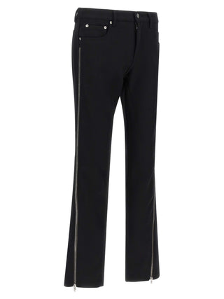 Black Virgin Wool Pants