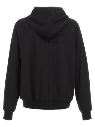 Black Cotton Hoodie