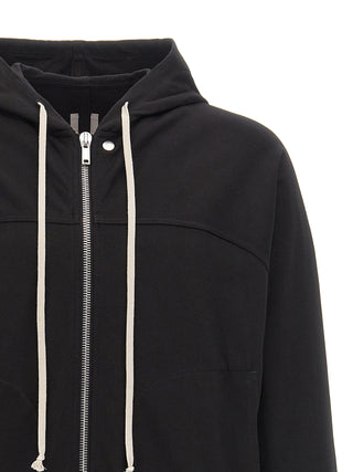 Black Cotton Hoodie