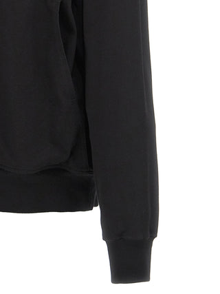 Black Cotton Hoodie
