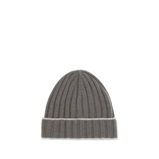 Bicolor Cashmere Beanie