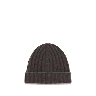 Brown Cashmere Beanie