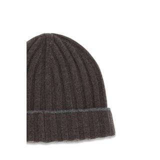 Brown Cashmere Beanie
