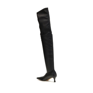 Black Polyurethane Over The Knee