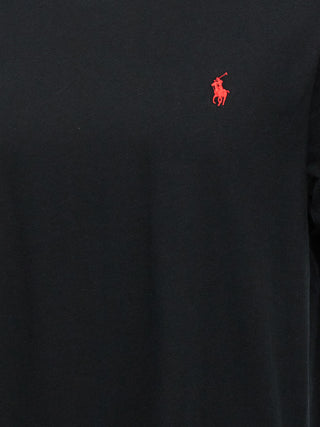 Black Cotton T-Shirt