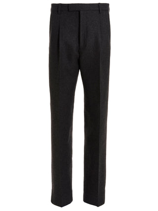 Gray Wool Dress Pants