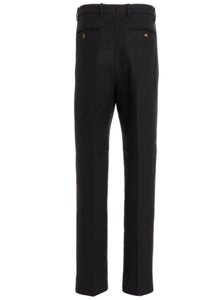 Gray Wool Dress Pants