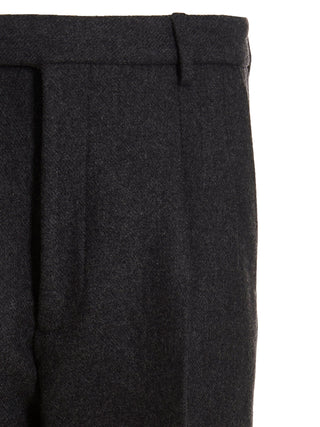 Gray Wool Dress Pants
