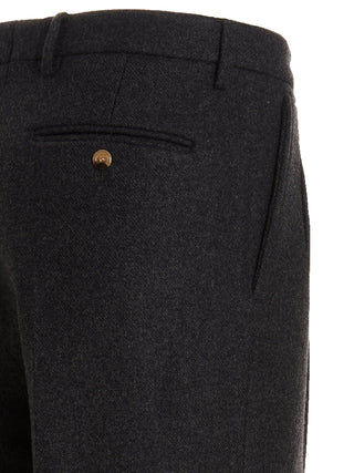 Gray Wool Dress Pants
