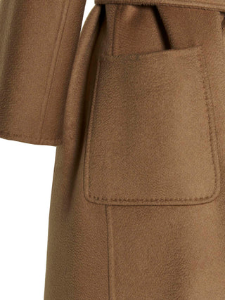 Abrigo de cachemira beige