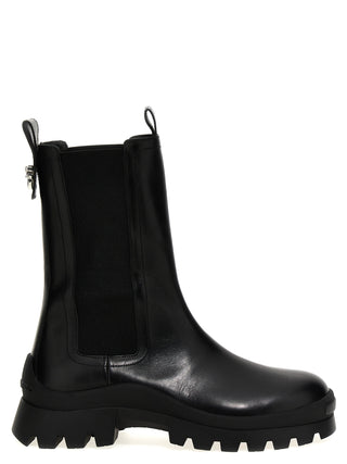 Botines negros de piel de becerro