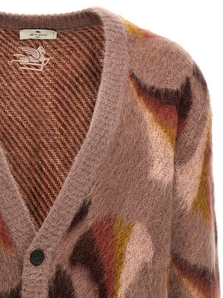 Multicolor Wool Cardigan