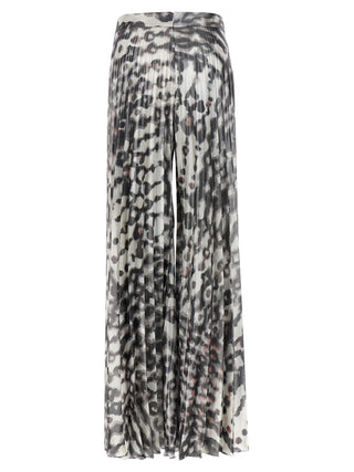 Multicolor Polyester Long Skirt
