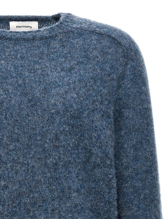 Blue Wool Cardigan