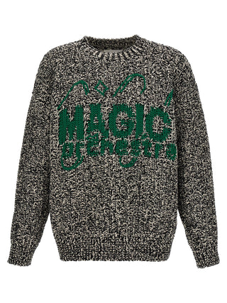 Multicolor Wool Cardigan