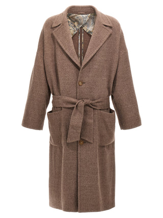 Beige Wool Coat