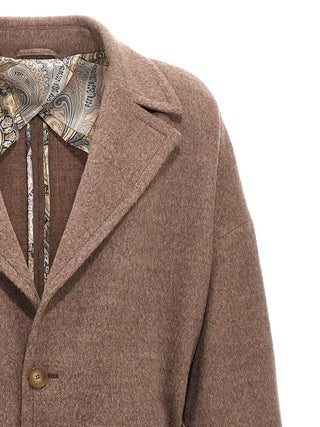 Beige Wool Coat