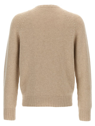 Beige Wool Cardigan