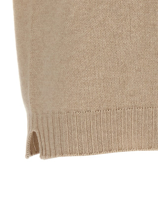 Beige Wool Cardigan