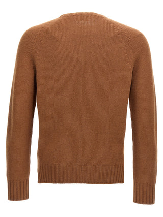 Brown Wool Cardigan