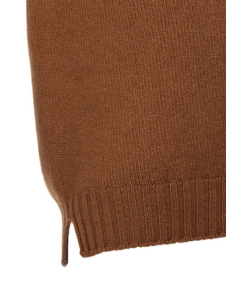 Brown Wool Cardigan