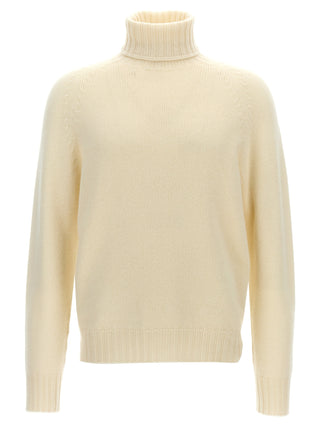 White Wool Cardigan