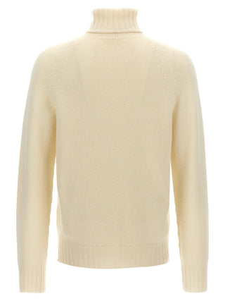 White Wool Cardigan