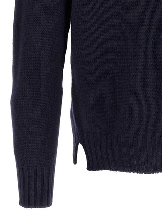 Blue Wool Cardigan