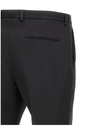 Gray Wool Dress Pants