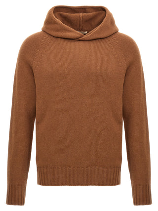 Brown Wool Cardigan