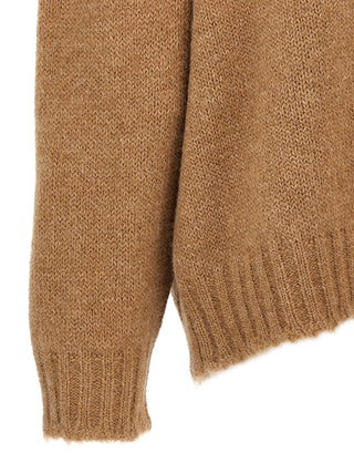Cárdigan de lana beige