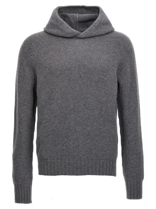 Gray Wool Cardigan