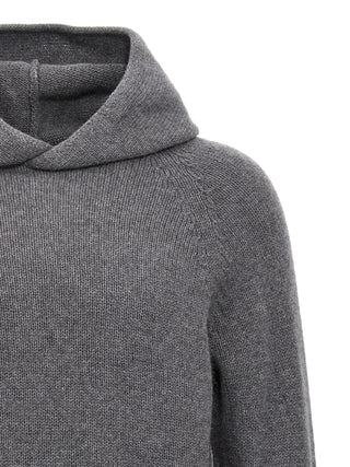Gray Wool Cardigan