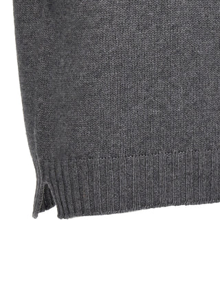 Gray Wool Cardigan