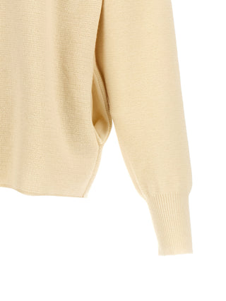 White Merino Wool Cardigan