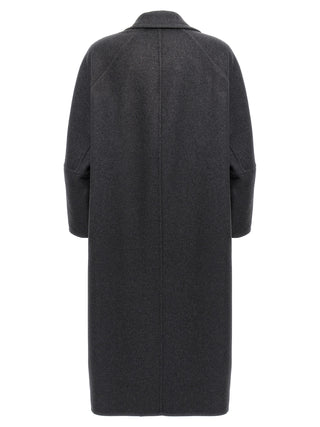 Gray Virgin Wool Coat