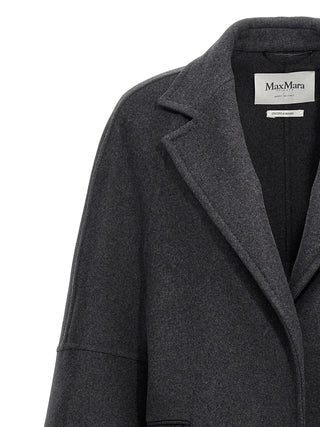 Gray Virgin Wool Coat