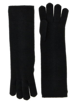 Guantes de cachemira negros