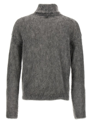 Gray Wool Cardigan