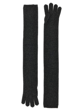 Gray Cashmere Gloves