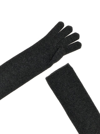 Gray Cashmere Gloves