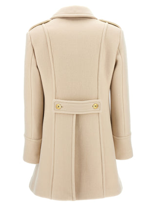 White Wool Coat