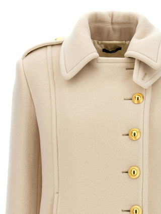 White Wool Coat