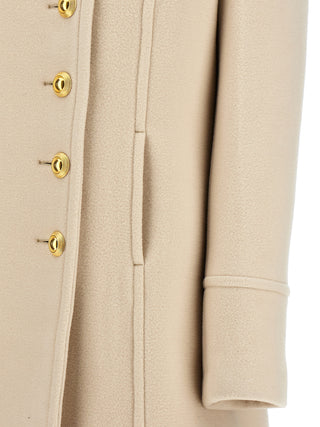 White Wool Coat