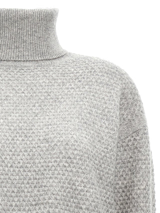 Gray Cashmere Cardigan