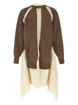Brown Wool Cardigan
