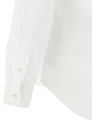 Blusa de algodón blanca