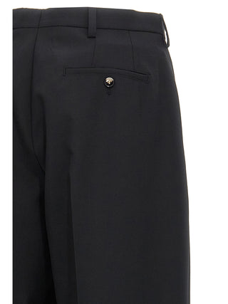 Black Polyester Dress Pants