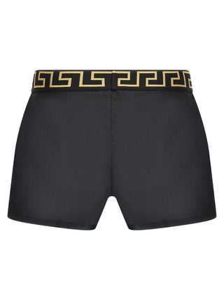Pantalones cortos de baño multicolor de poliéster